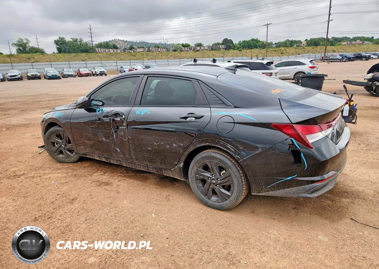 2021 Hyundai Elantra Sel VIN:KMHLM4AG5MU065800 - 2