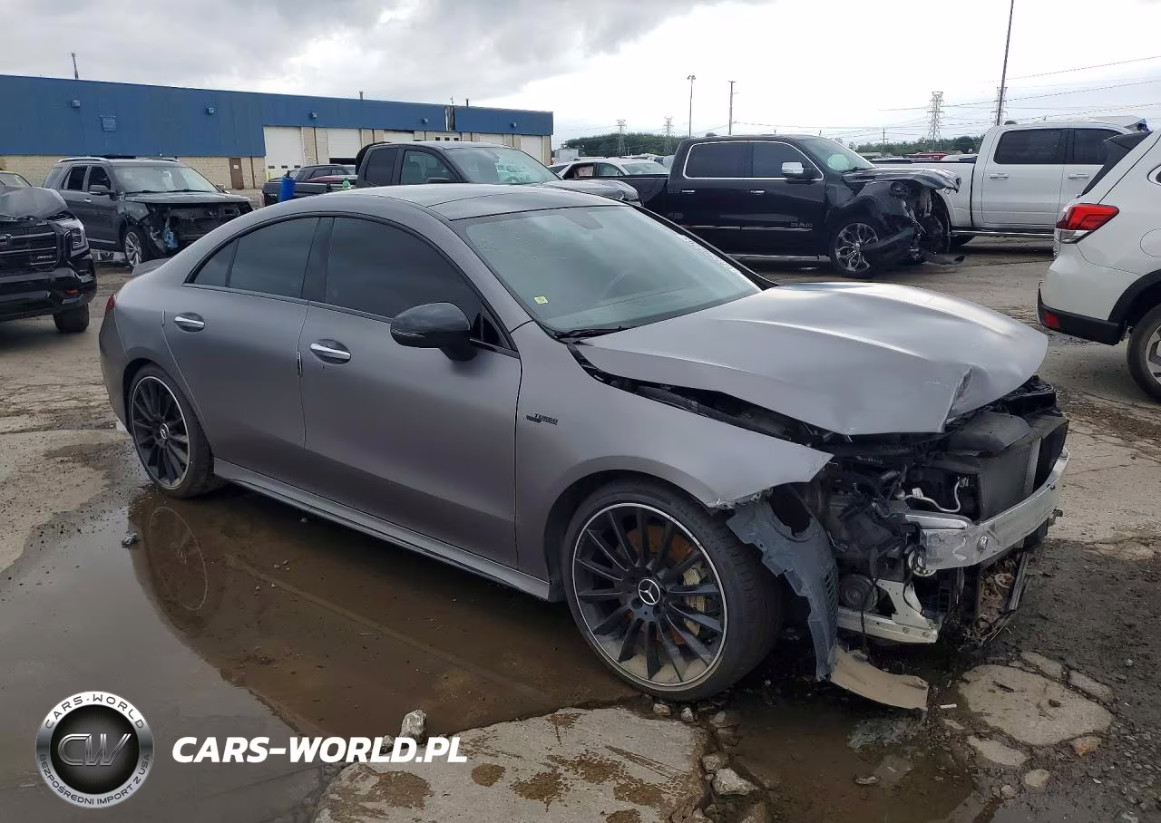 2022 Mercedes-Benz Cla Amg 35 4Matic VIN:W1K5J5BB3NN313087 - 4