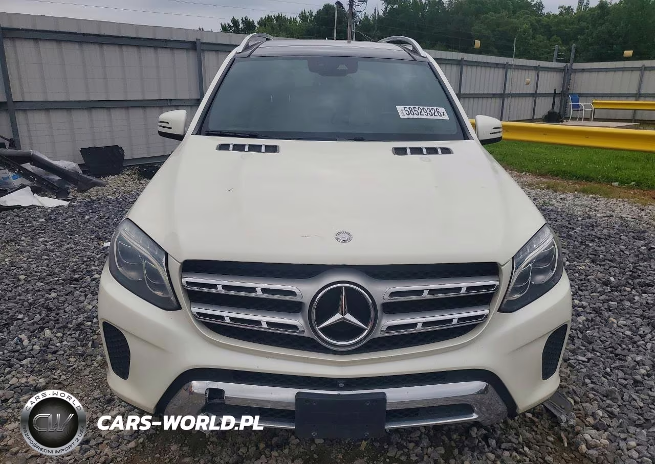 2017 Mercedes-Benz Gls 450 4Matic VIN:4JGDF6EE6HA790607 - 5