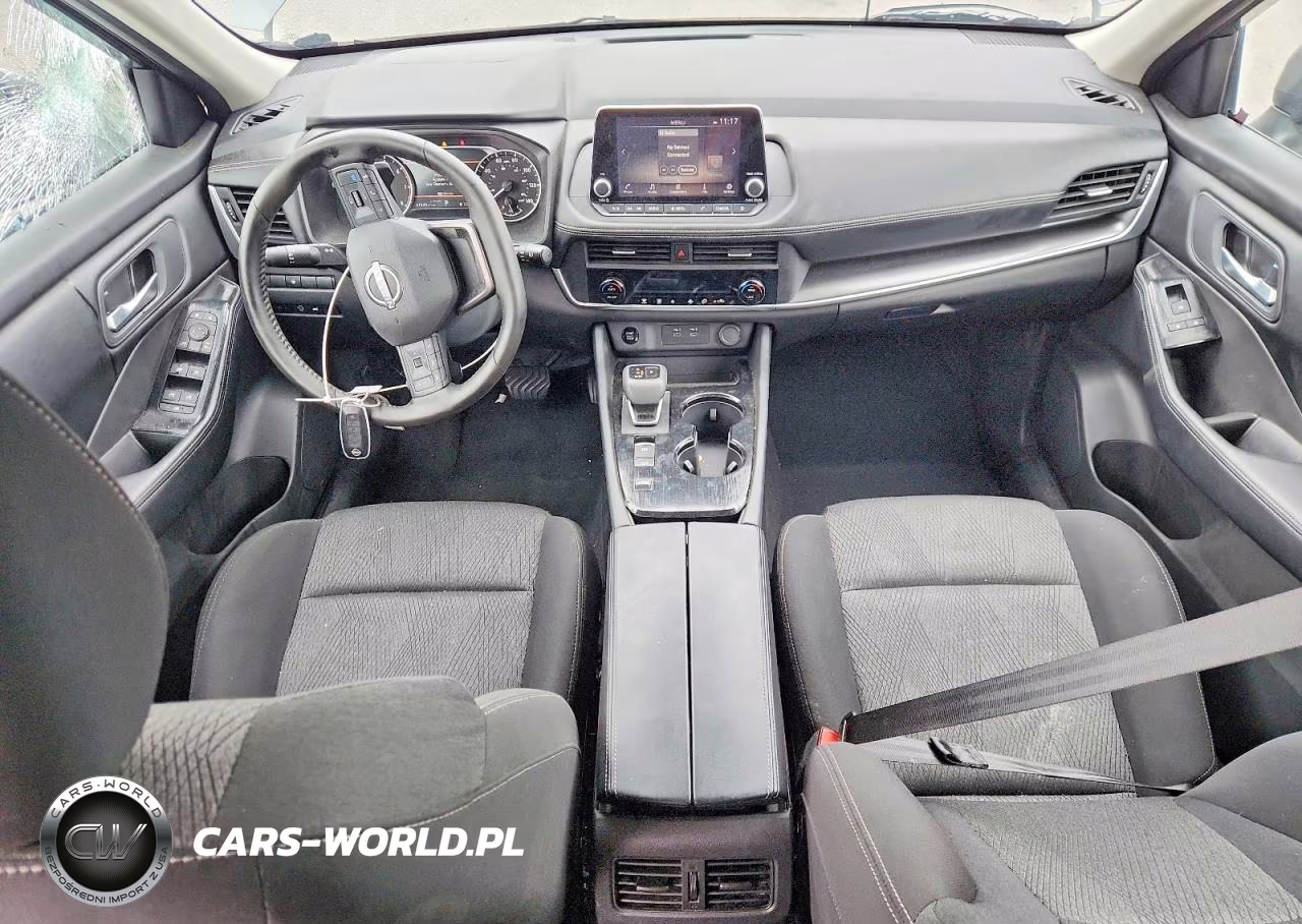2025 Nissan Rogue Sv VIN:5N1BT3BA2SC777011 - 8