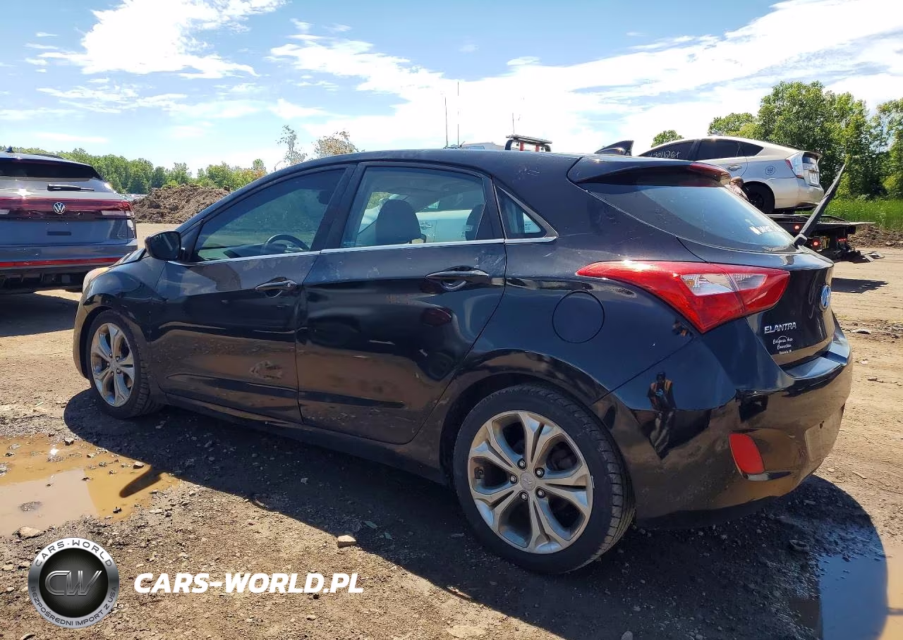 2013 Hyundai Elantra Gt Base VIN:KMHD35LE5DU041604 - 2