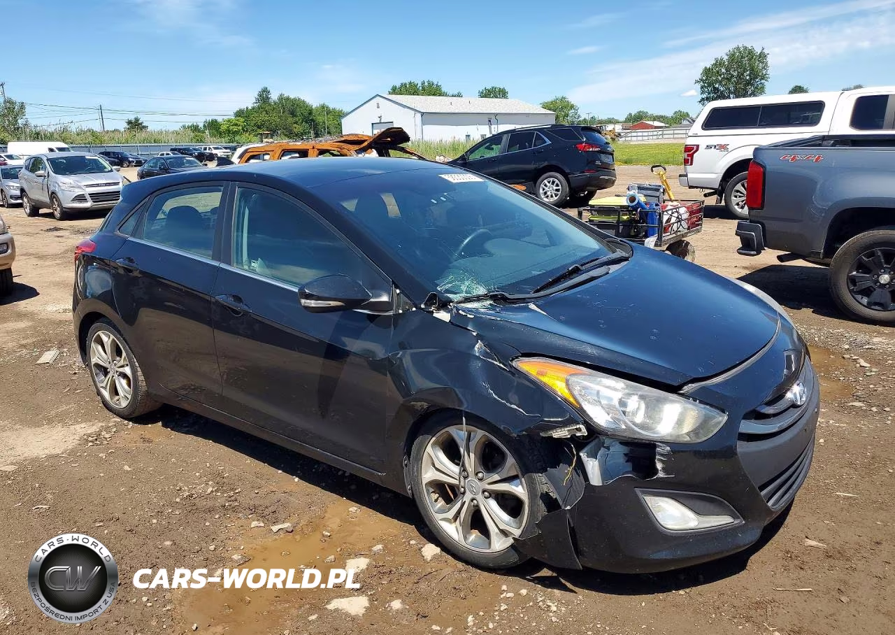 2013 Hyundai Elantra Gt Base VIN:KMHD35LE5DU041604 - 4