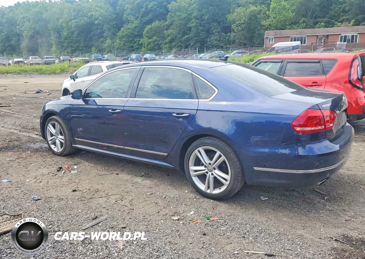 2015 Volkswagen Passat Se VIN:1VWBT7A3XFC024473 - 2