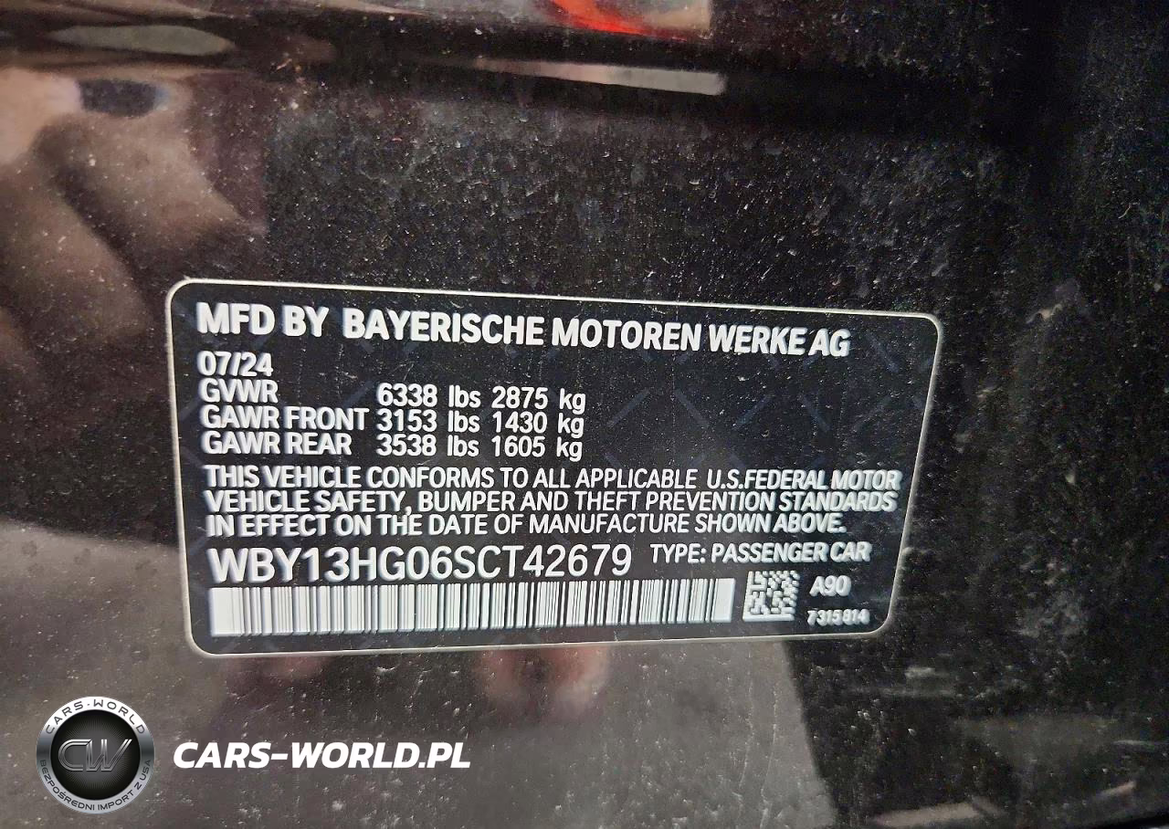 2025 BMW I5 xDrive 40 VIN:WBY13HG06SCT42679 - 14