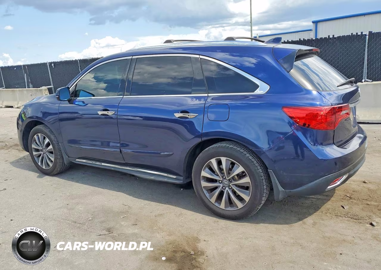 2015 Acura Mdx Technology VIN:5FRYD3H44FB006540 - 2