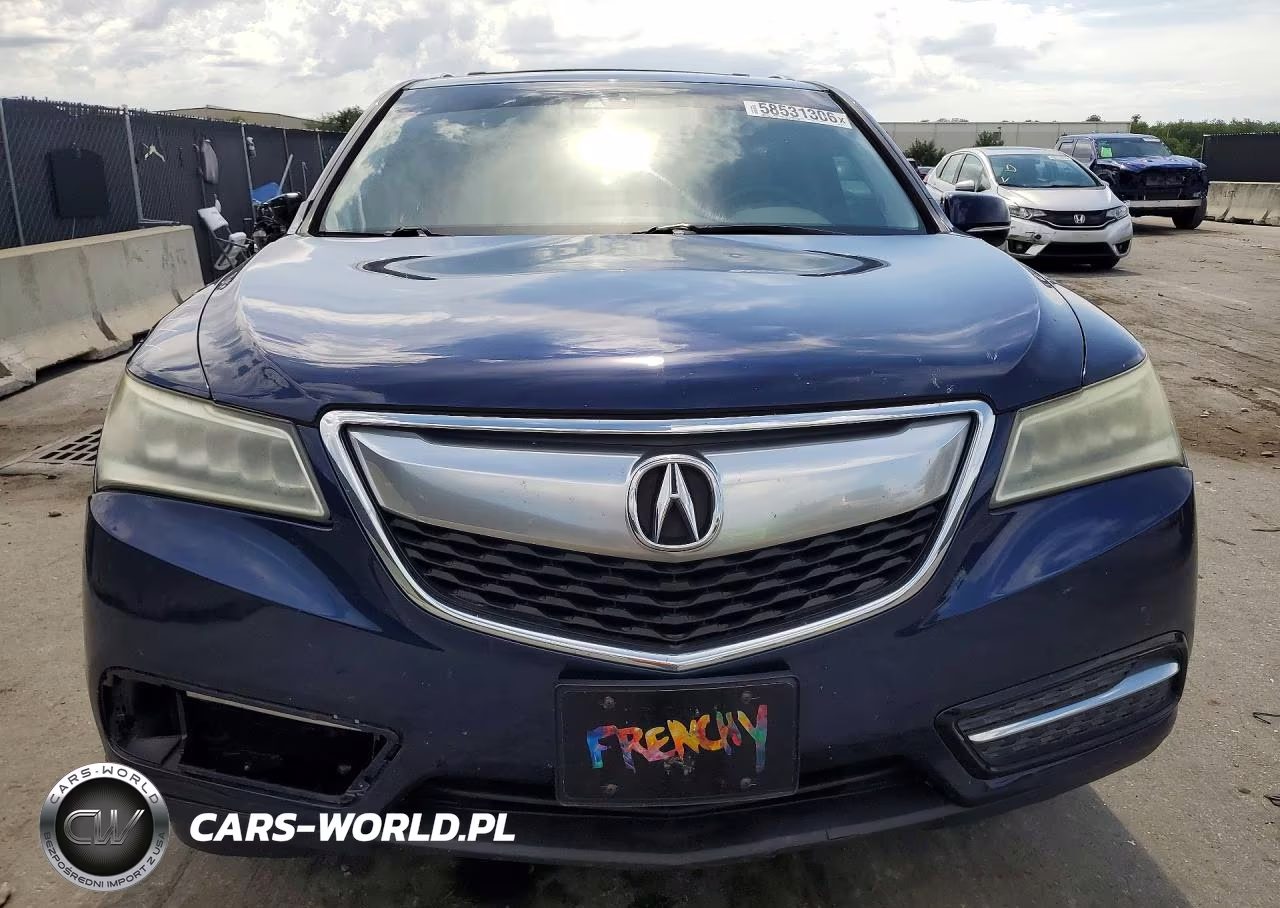 2015 Acura Mdx Technology VIN:5FRYD3H44FB006540 - 5