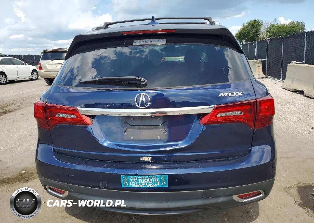 2015 Acura Mdx Technology VIN:5FRYD3H44FB006540 - 6