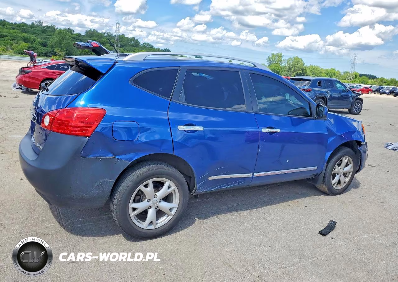 2011 Nissan Rogue S VIN:JN8AS5MVXBW284260 - 3