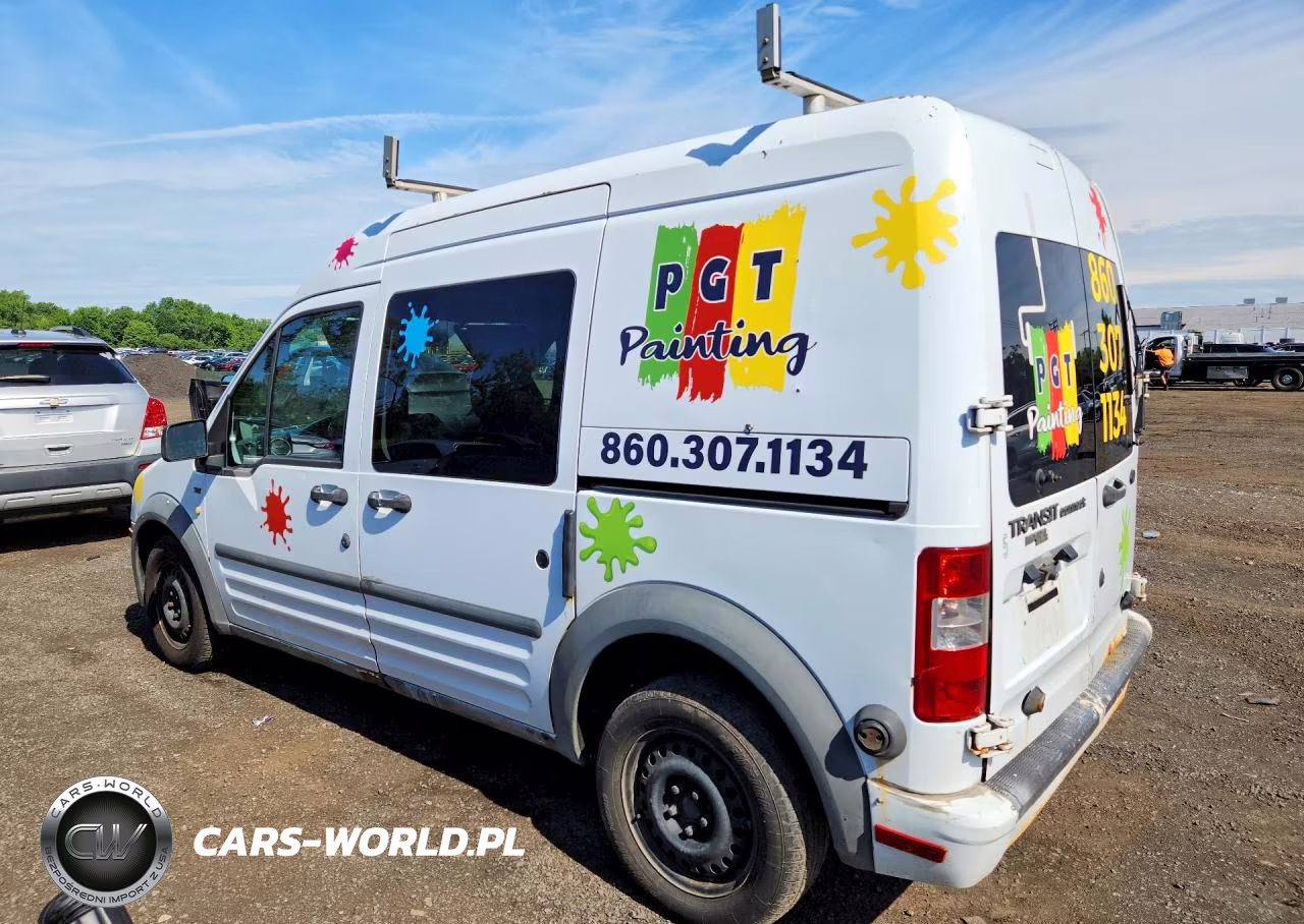 2010 Ford Transit Connect Xlt Delivery Van VIN:NM0LS6BN1AT021343 - 2
