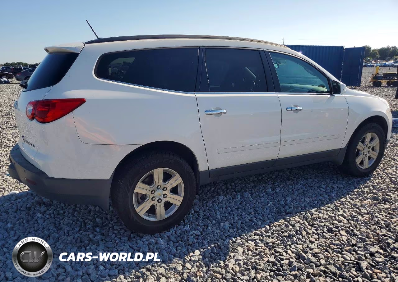 2012 Chevrolet Traverse Lt VIN:1GNKRGED6CJ364917 - 3