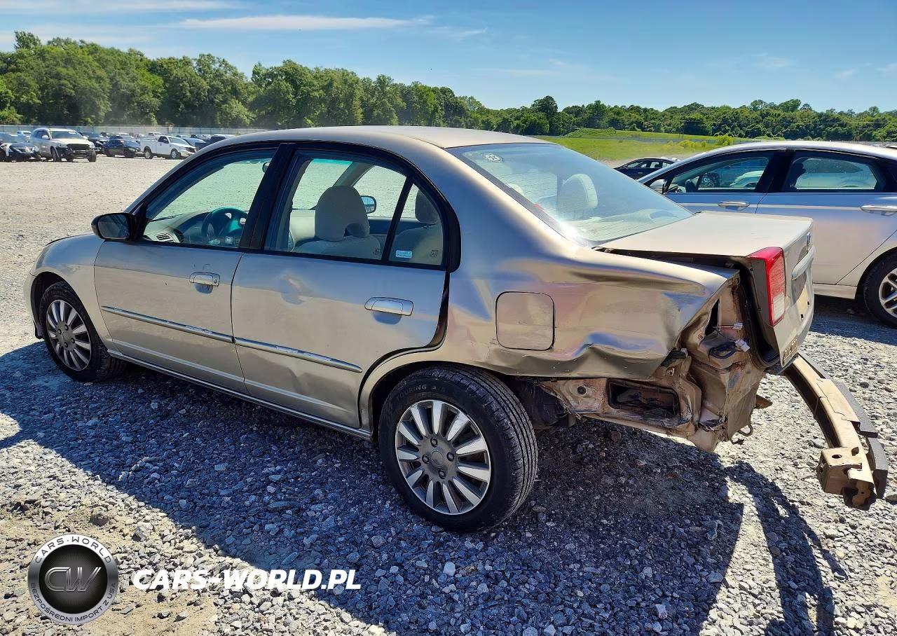 2004 Honda Civic Lx VIN:2HGES16504H536393 - 2