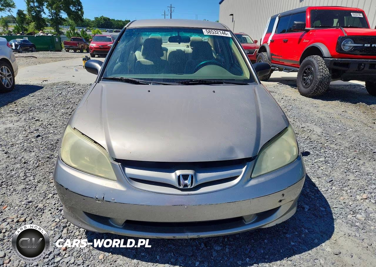 2004 Honda Civic Lx VIN:2HGES16504H536393 - 5