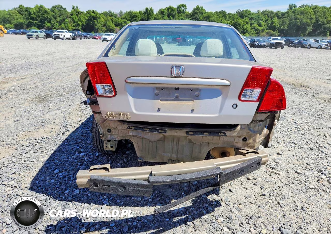2004 Honda Civic Lx VIN:2HGES16504H536393 - 6
