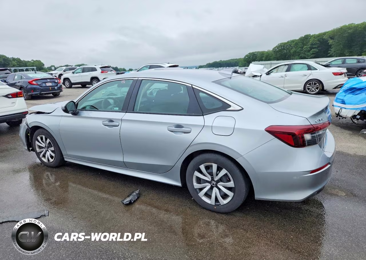 2025 Honda Civic Lx VIN:2HGFE2F26SH604491 - 2