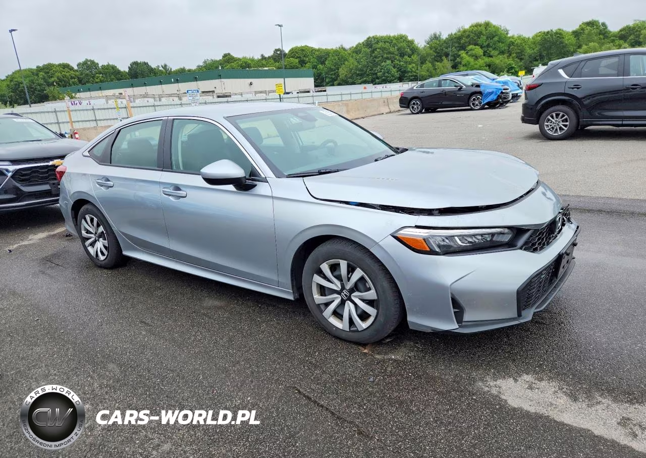 2025 Honda Civic Lx VIN:2HGFE2F26SH604491 - 4