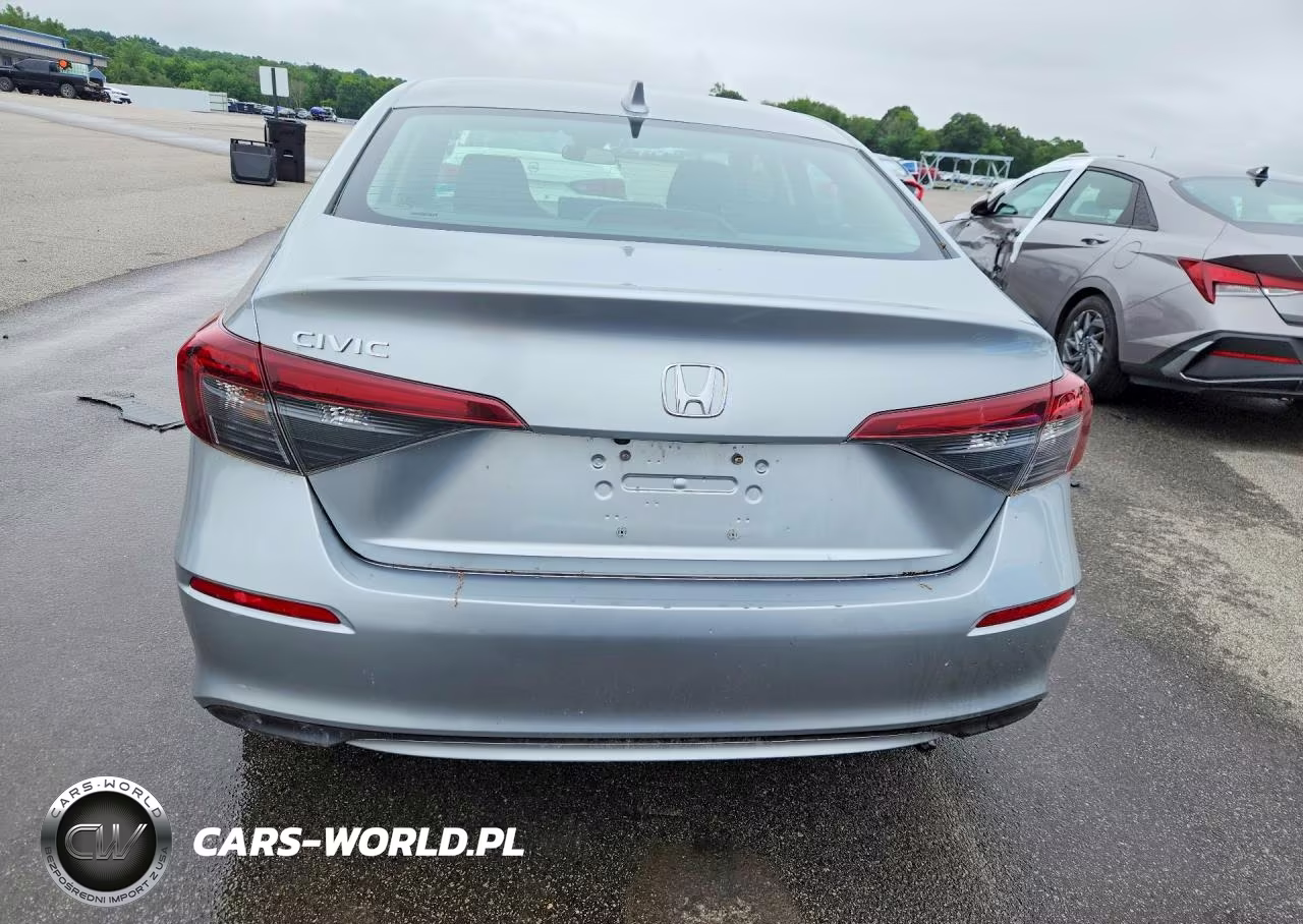 2025 Honda Civic Lx VIN:2HGFE2F26SH604491 - 6