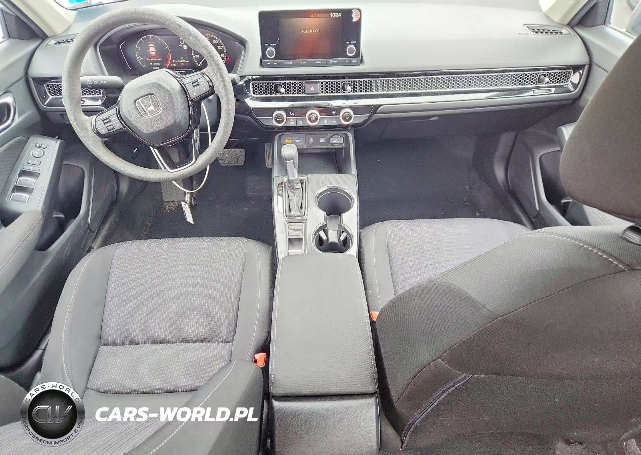 2025 Honda Civic Lx VIN:2HGFE2F26SH604491 - 8