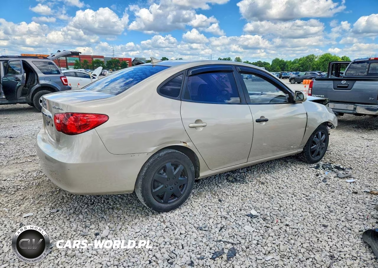 2010 Hyundai Elantra 4D VIN:KMHDU4AD9AU167574 - 3