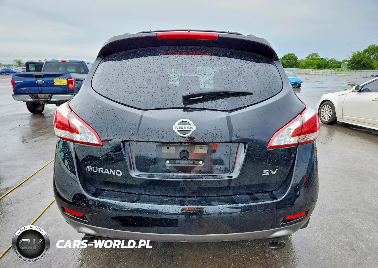 2012 Nissan Murano S VIN:JN8AZ1MU8CW100382 - 6
