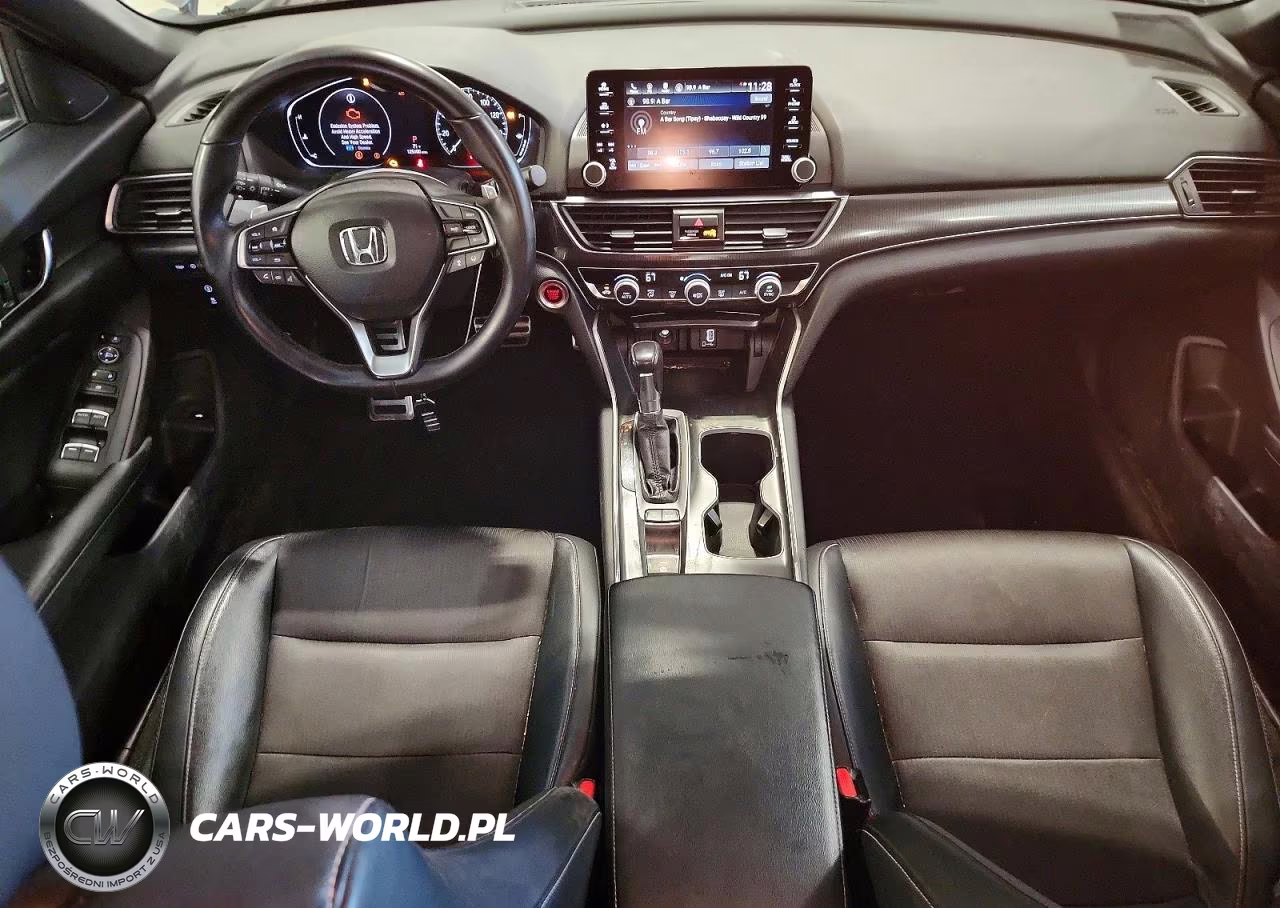 2018 Honda Accord Sport VIN:1HGCV1F39JA011856 - 8