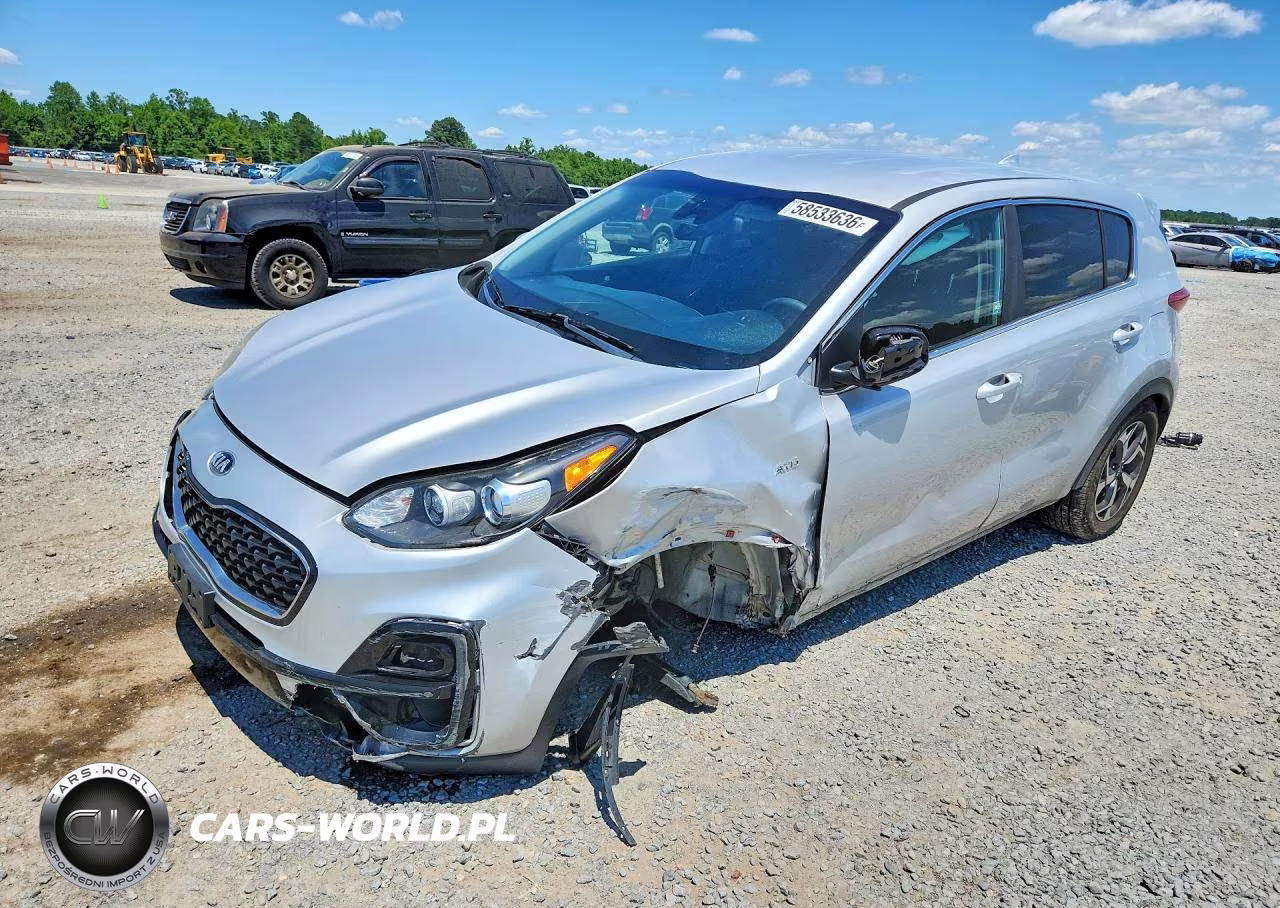2020 Kia Sportage Lx VIN:KNDPMCACXL7646722 - 1