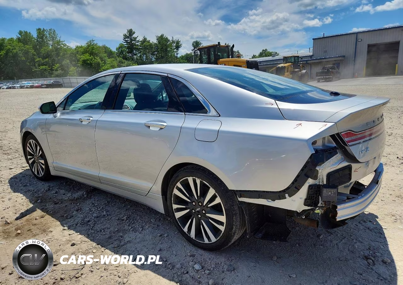 2017 Lincoln Mkz Reserve VIN:3LN6L5F90HR665864 - 2