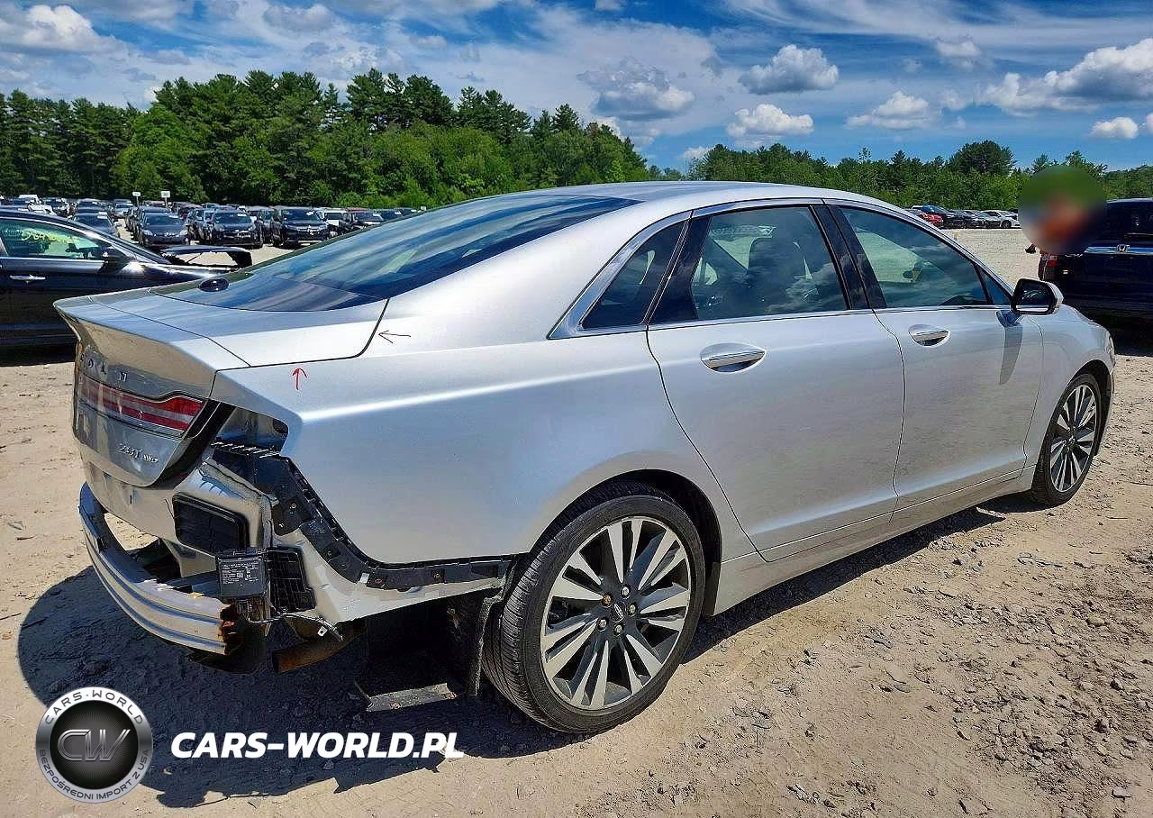 2017 Lincoln Mkz Reserve VIN:3LN6L5F90HR665864 - 3