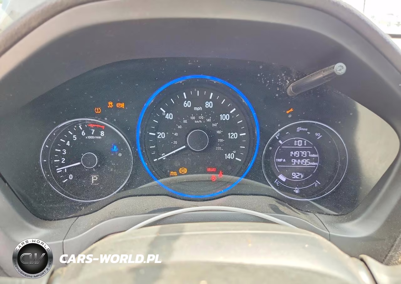 2021 Honda Hr-V Lx VIN:3CZRU5H35MM717353 - 9