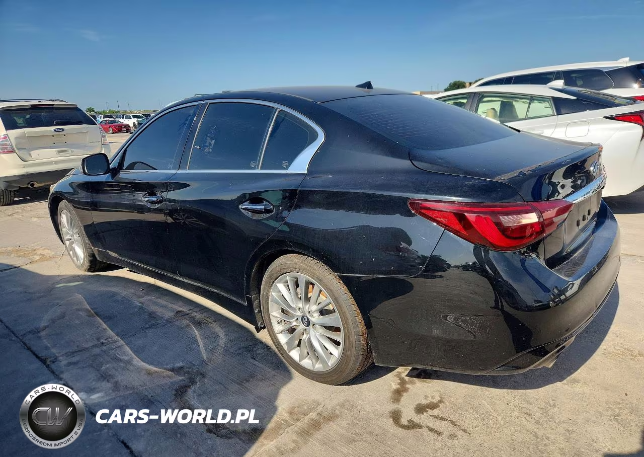 2019 Infiniti Q50 3.0T Luxe VIN:JN1EV7AP8KM517654 - 2