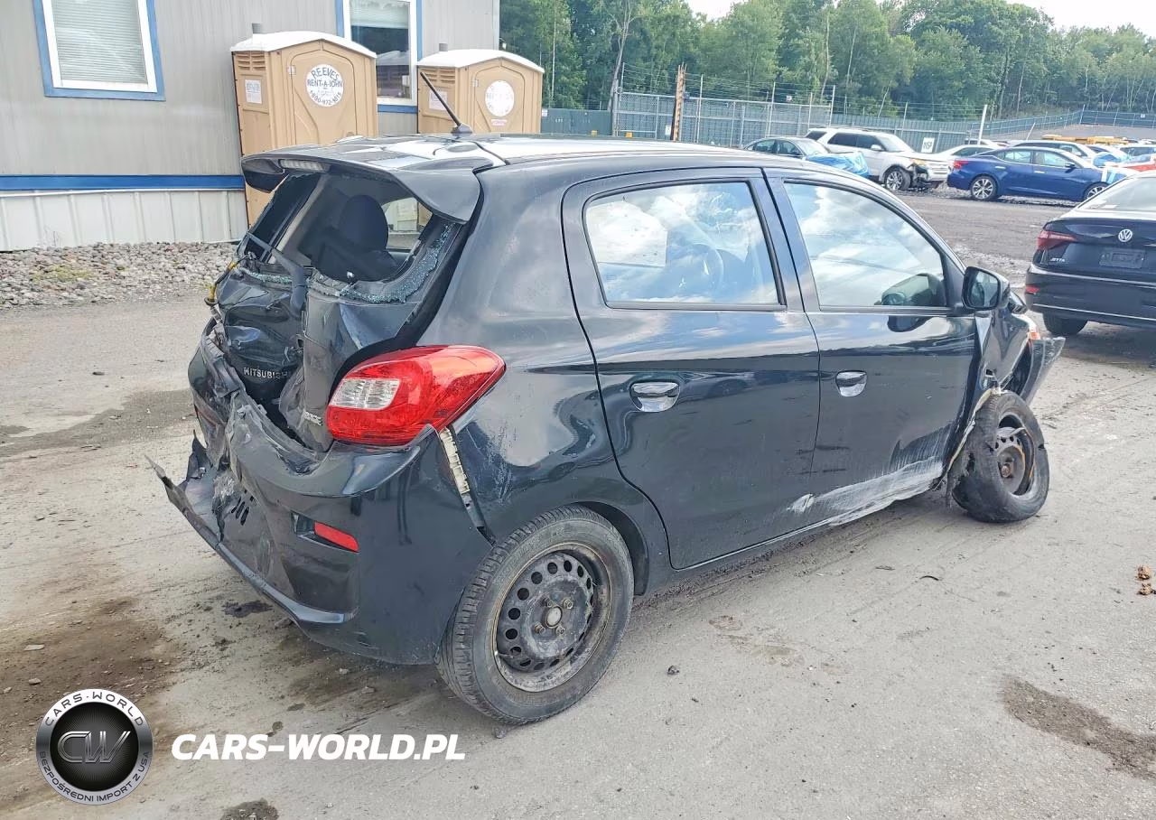 2019 Mitsubishi Mirage Es VIN:ML32A3HJ1KH002836 - 3