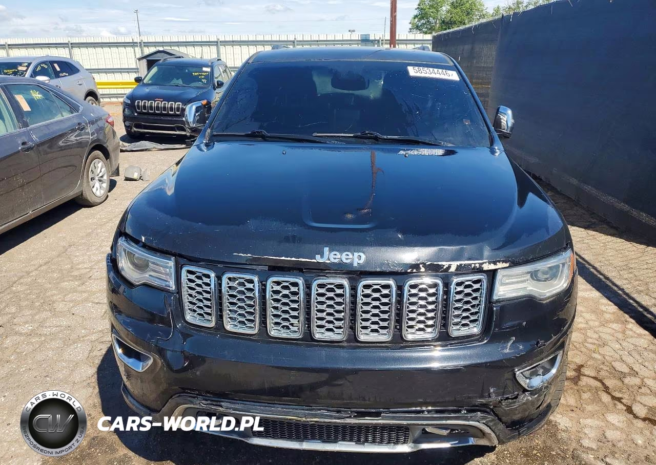 2017 Jeep Grand Cherokee Overland VIN:1C4RJFCG8HC874915 - 5