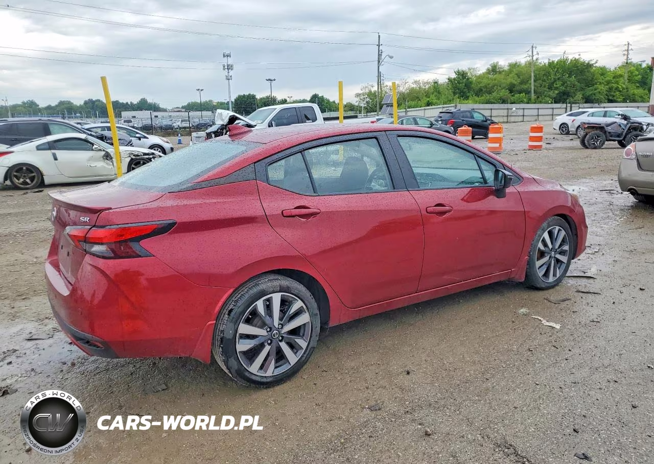 2020 Nissan Versa Sr VIN:3N1CN8FV9LL805280 - 3