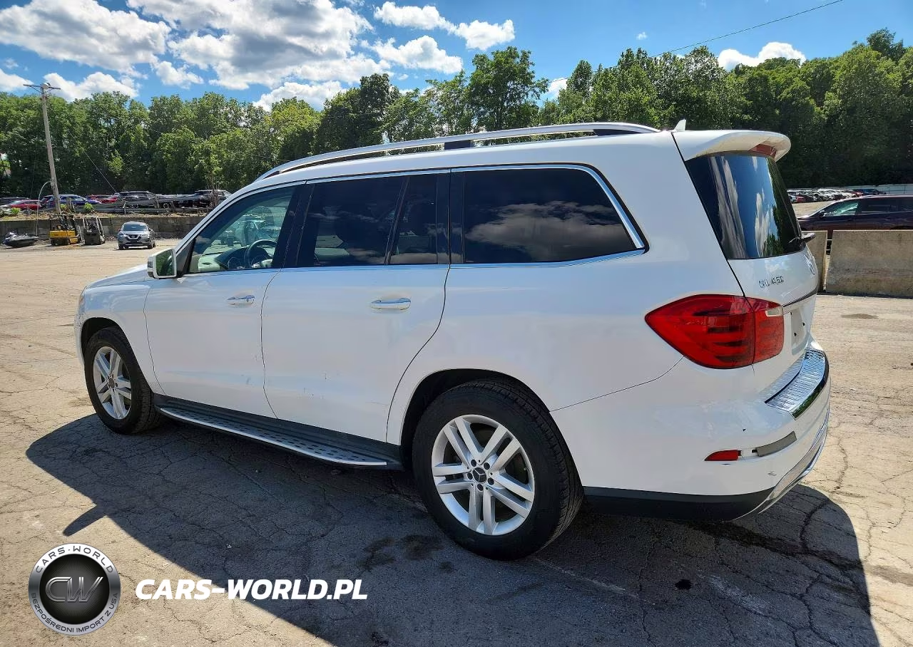 2015 Mercedes-Benz Gl 450 4Matic VIN:4JGDF6EE7FA594012 - 2