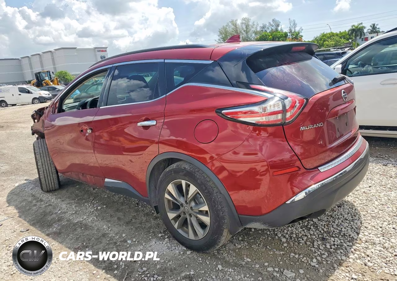 2018 Nissan Murano Sv VIN:5N1AZ2MG7JN203268 - 2