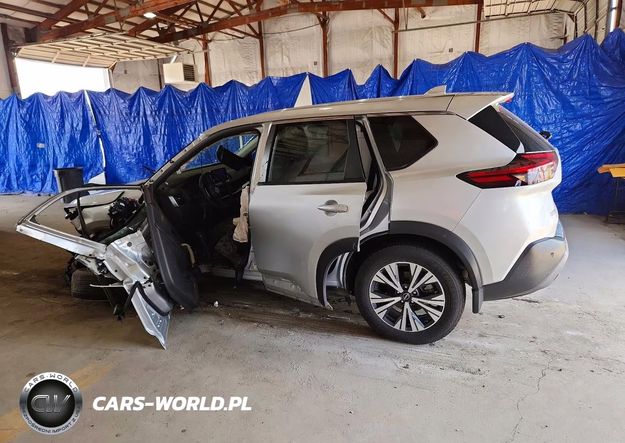 2022 Nissan Rogue Sv VIN:5N1BT3BA0NC697694 - 2