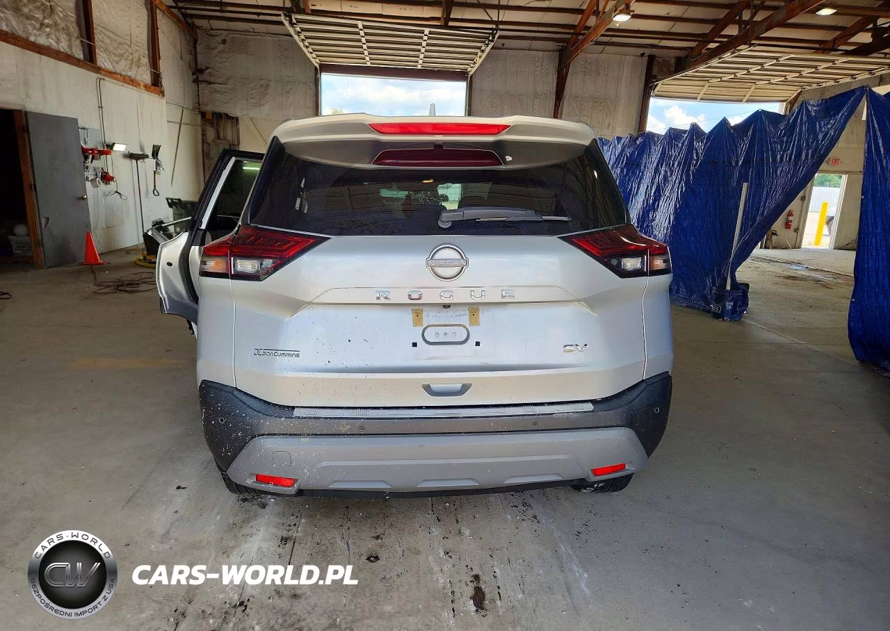 2022 Nissan Rogue Sv VIN:5N1BT3BA0NC697694 - 6