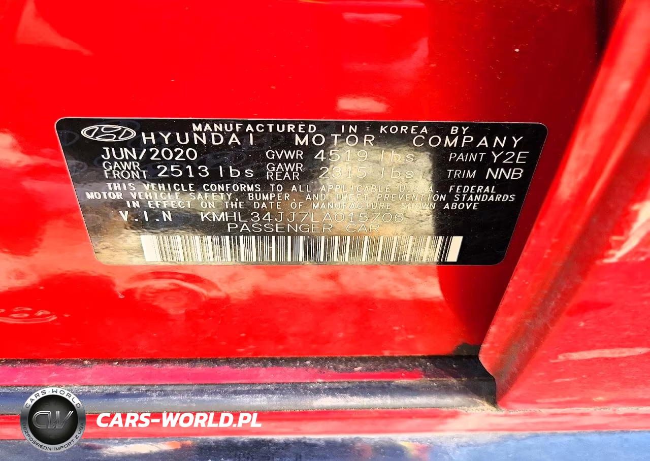 2020 Hyundai Sonata Hybrid Sel VIN:KMHL34JJ7LA015706 - 12