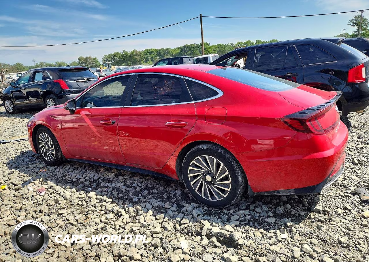 2020 Hyundai Sonata Hybrid Sel VIN:KMHL34JJ7LA015706 - 2
