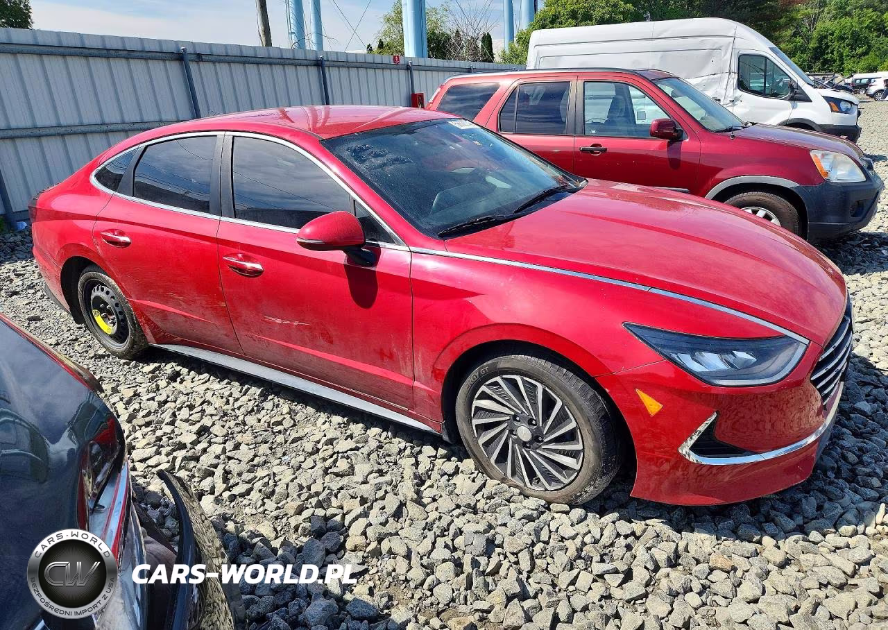 2020 Hyundai Sonata Hybrid Sel VIN:KMHL34JJ7LA015706 - 4