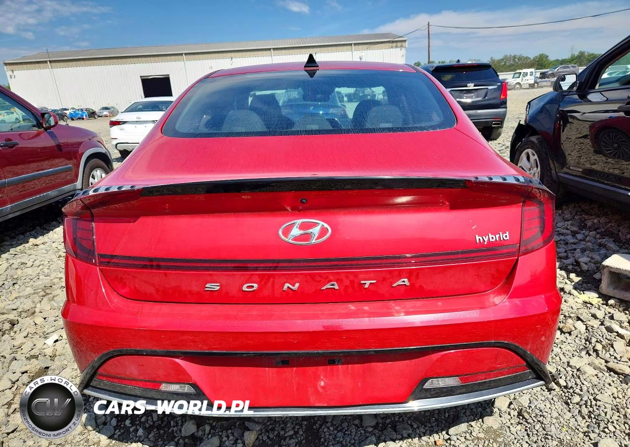 2020 Hyundai Sonata Hybrid Sel VIN:KMHL34JJ7LA015706 - 6