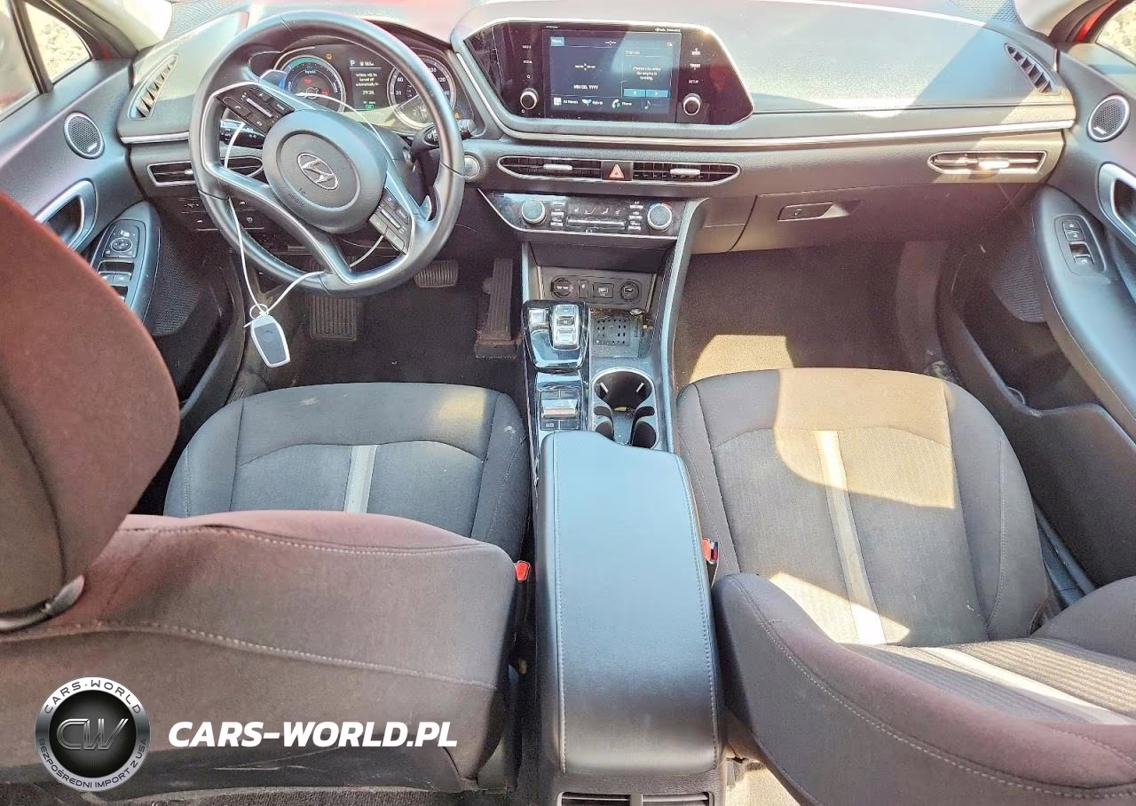 2020 Hyundai Sonata Hybrid Sel VIN:KMHL34JJ7LA015706 - 8