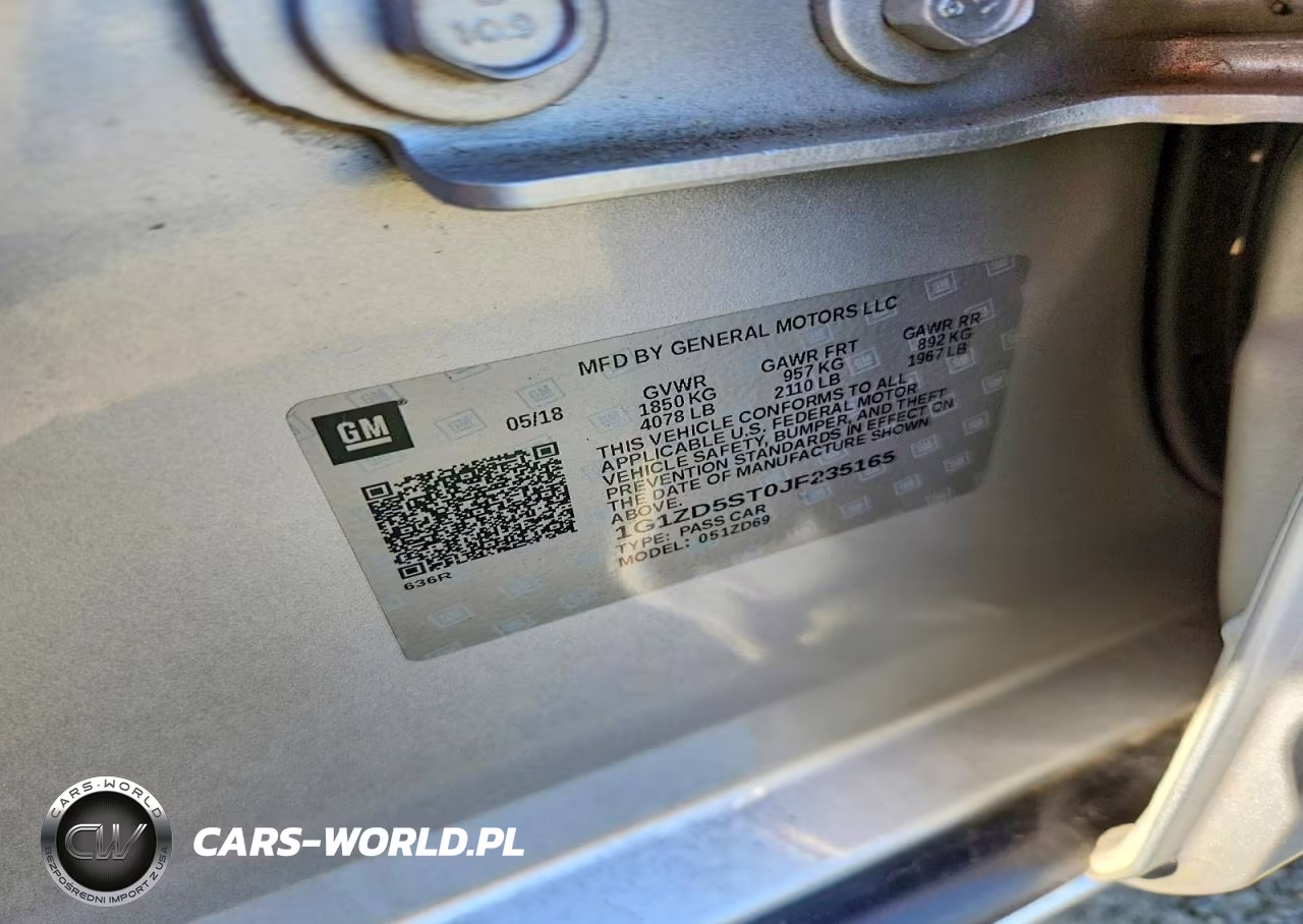 2018 Chevrolet Malibu Lt VIN:1G1ZD5ST0JF235165 - 13