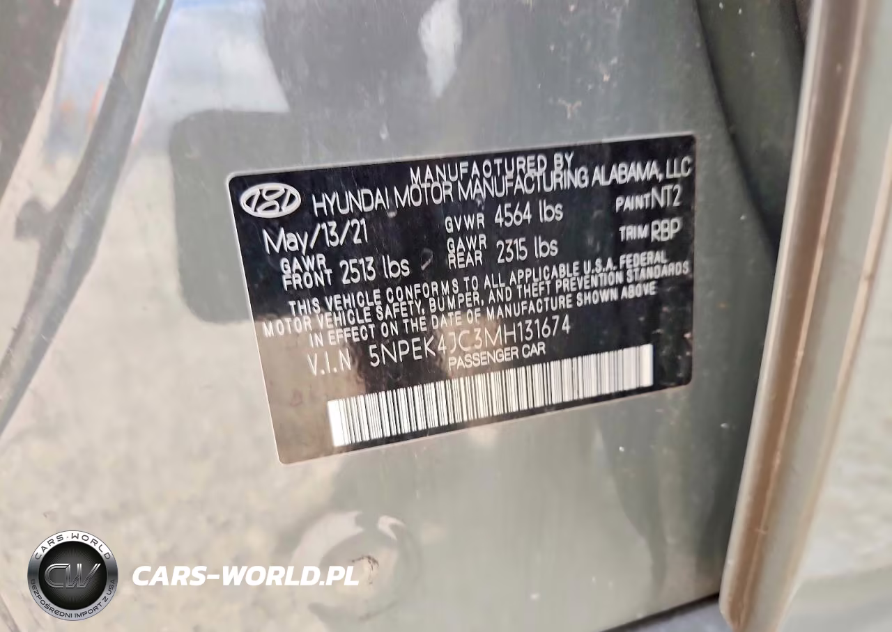 2021 Hyundai Sonata N Line VIN:5NPEK4JC3MH131674 - 13