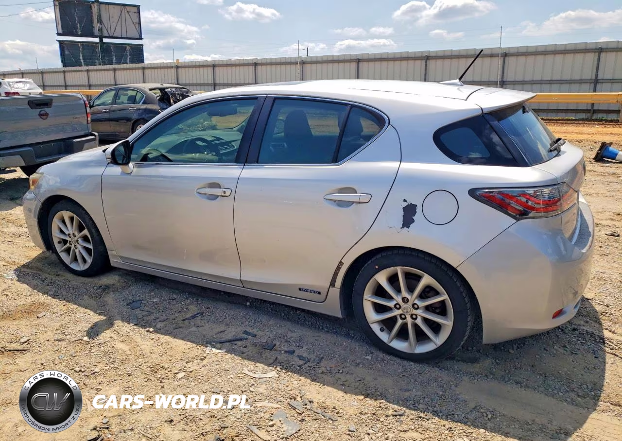 2012 Lexus Ct 200 VIN:JTHKD5BH3C2065915 - 2