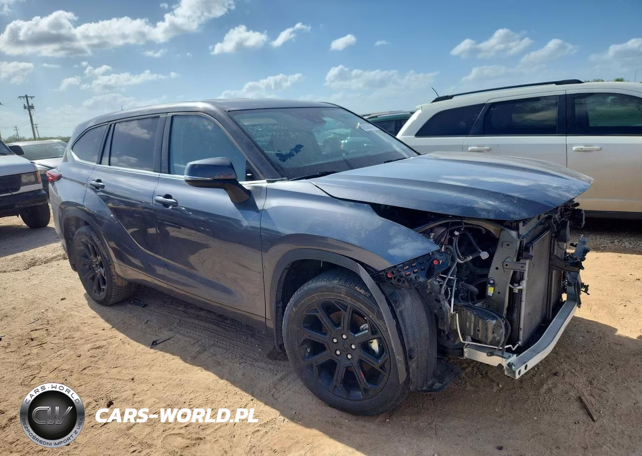 2023 Toyota Highlander Le VIN:5TDKDRAH6PS046221 - 4