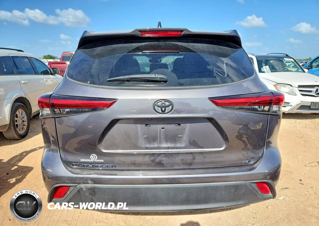 2023 Toyota Highlander Le VIN:5TDKDRAH6PS046221 - 6