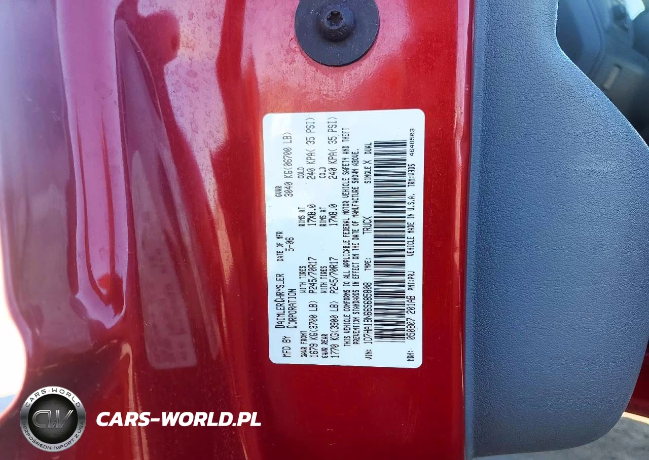 2006 Dodge Ram 1500 St VIN:1D7HA18N66S685808 - 12