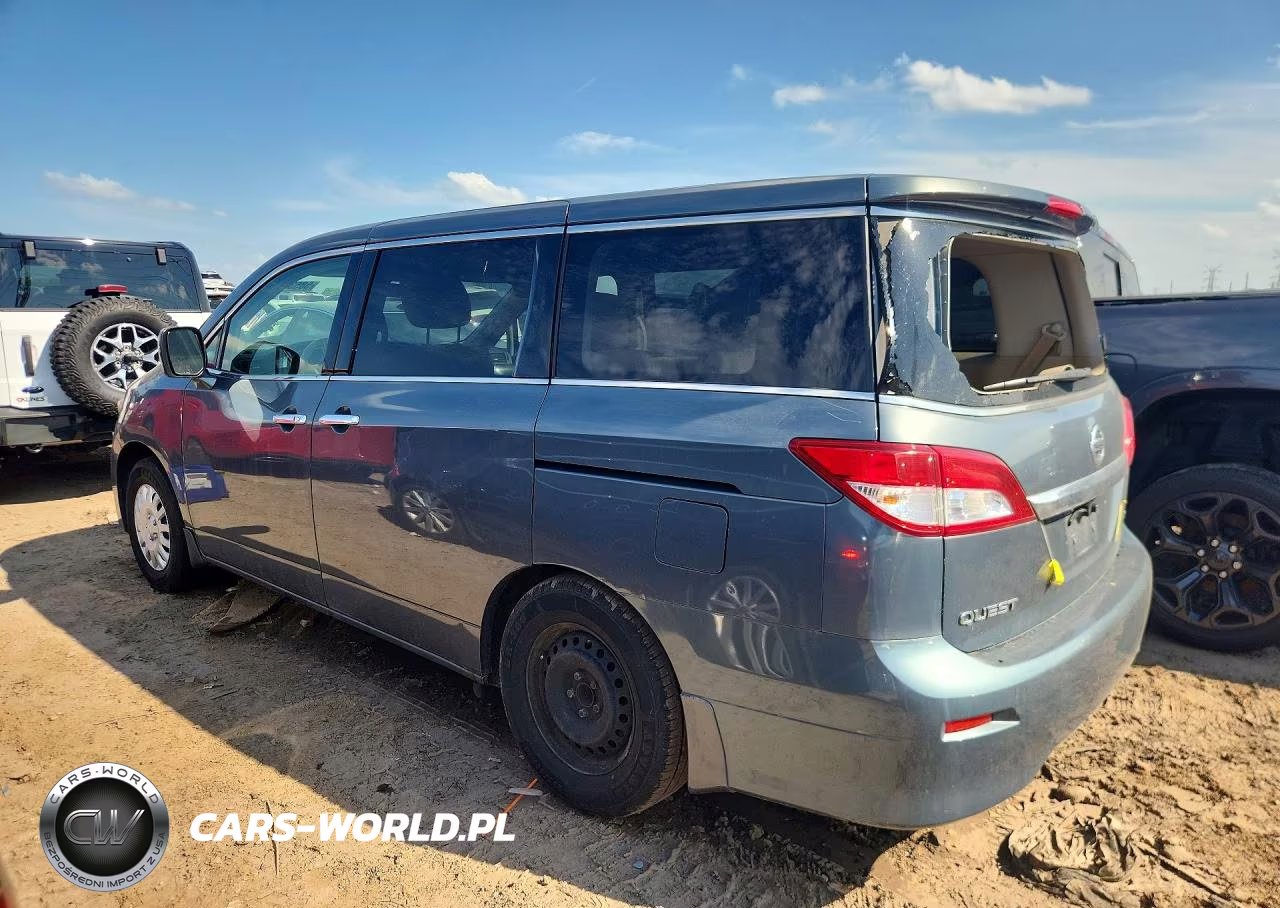 2012 Nissan Quest 3.5 S VIN:JN8AE2KP6C9047520 - 2