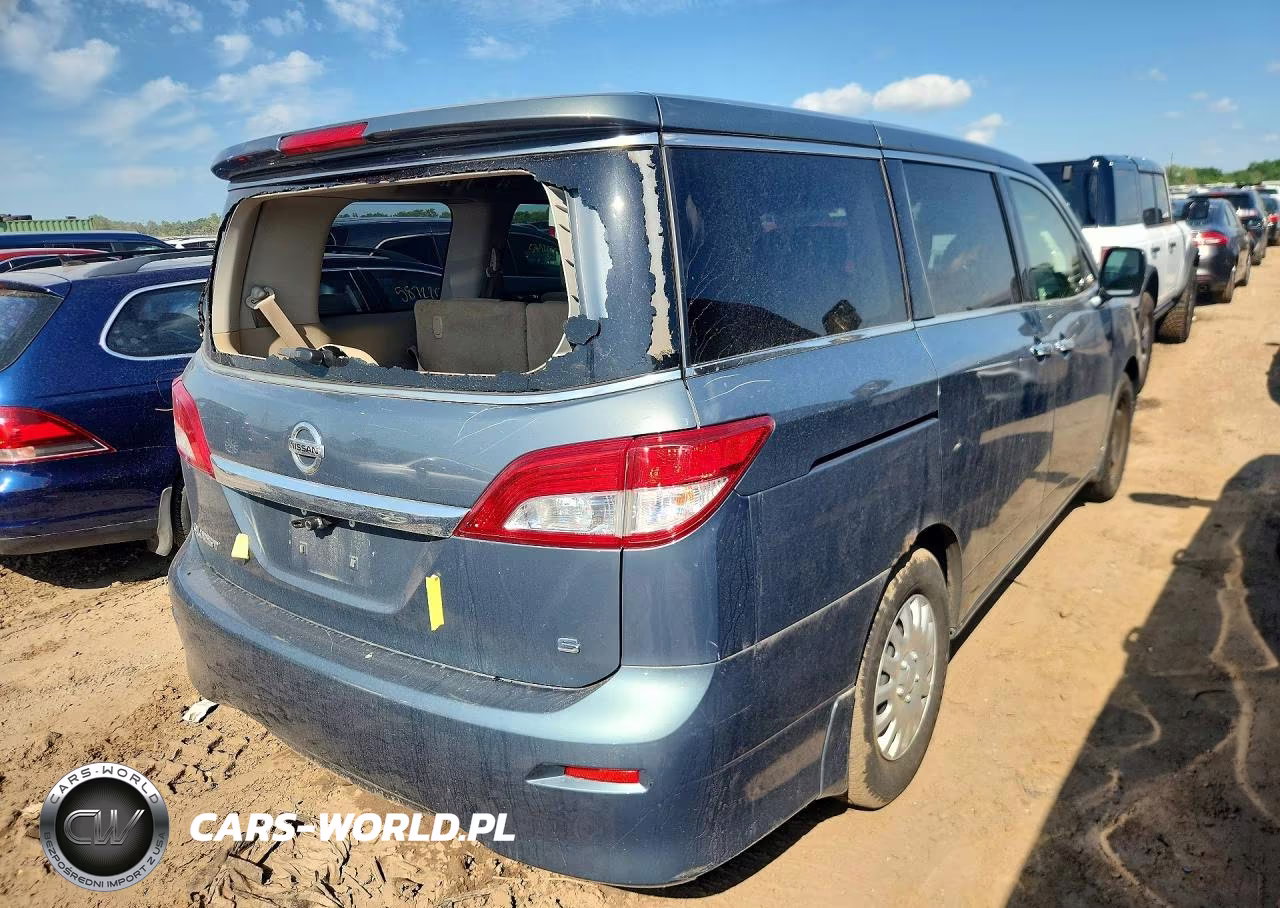2012 Nissan Quest 3.5 S VIN:JN8AE2KP6C9047520 - 3