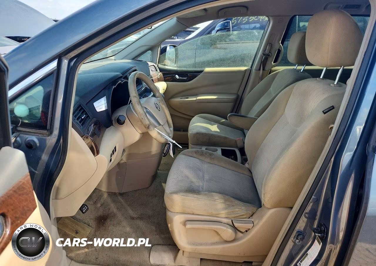 2012 Nissan Quest 3.5 S VIN:JN8AE2KP6C9047520 - 7